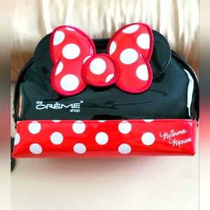 NWT The Creme Shop Minnie Mouse Makeup Bag Size 190 g